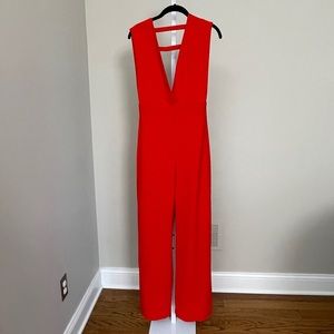 AQ/AQ red jumpsuit